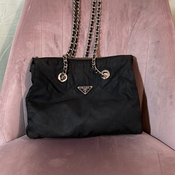 Prada Handbags - AUTHENTIC VINTAGE PRADA QUILTED SHOULDER BAG